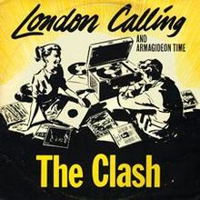 The Clash — Armagideon Time cover artwork