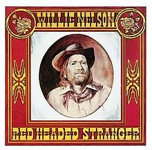 Willie Nelson Red Headed Stranger cover artwork