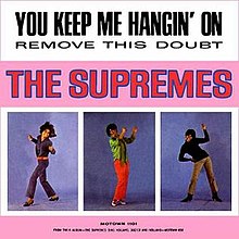 The Supremes You Keep Me Hangin&#039; On cover artwork