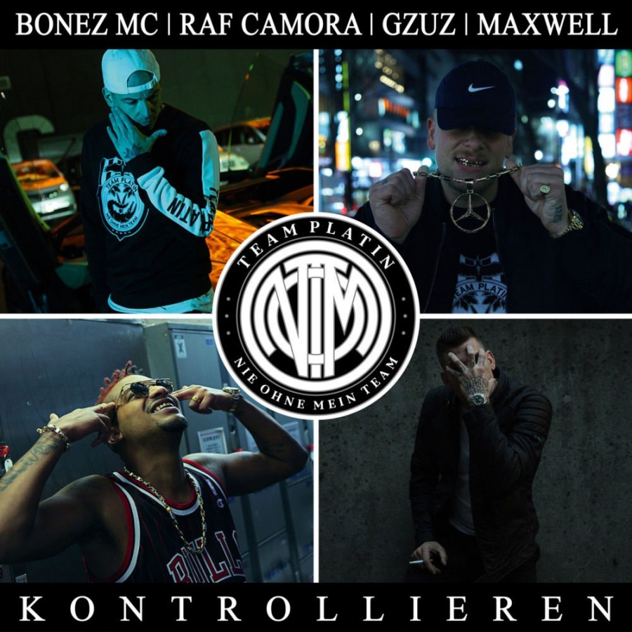 Bonez MC & RAF Camora featuring Gzuz & Maxwell — Kontrollieren cover artwork