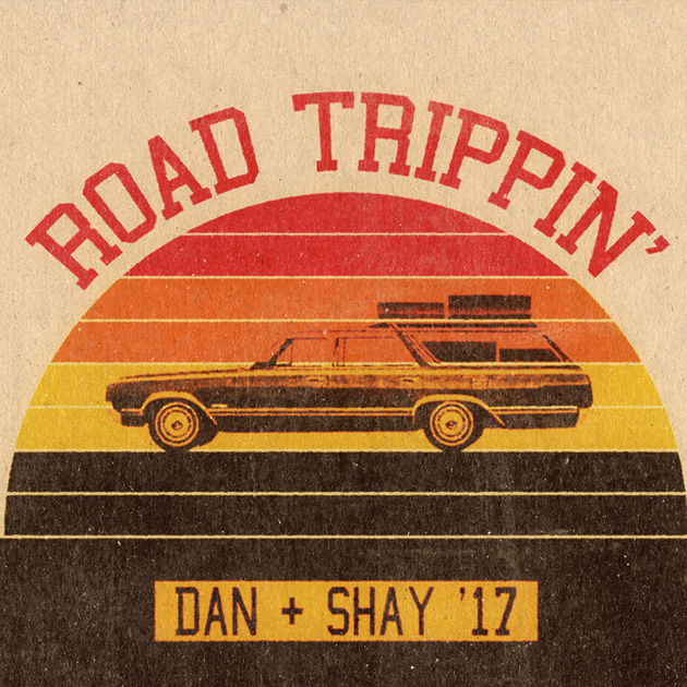 Dan + Shay — Road Trippin&#039; cover artwork
