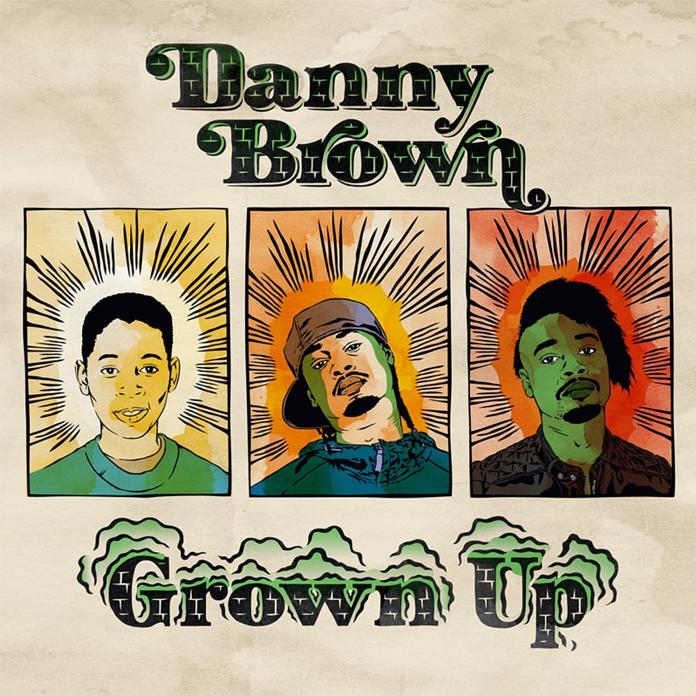 Danny Brown — Grown Up cover artwork