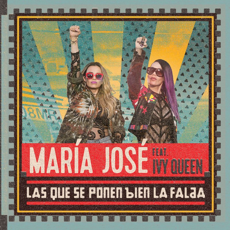 María José featuring Ivy Queen — Las Que Se Ponen Bien La Falda cover artwork