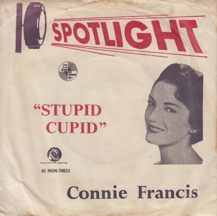 Connie Francis — Stupid Cupid cover artwork