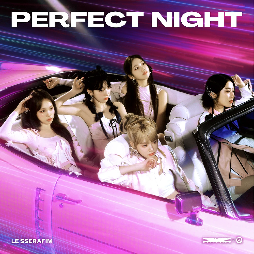 LE SSERAFIM — Perfect Night cover artwork