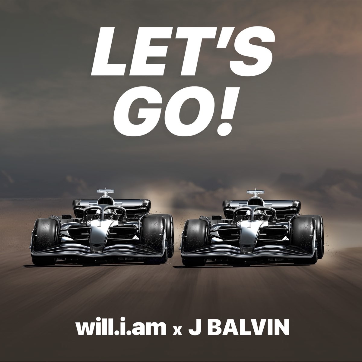 Will.i.am &amp; J Balvin — LET&#039;S GO cover artwork