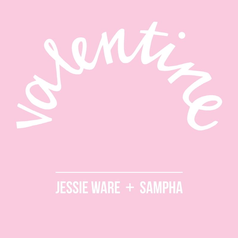 Jessie Ware ft. featuring Sampha Valentine cover artwork