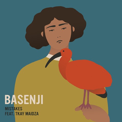 Basenji ft. featuring Tkay Maidza Mistakes cover artwork
