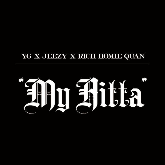 YG featuring Jeezy & Rich Homie Quan — My Hitta cover artwork