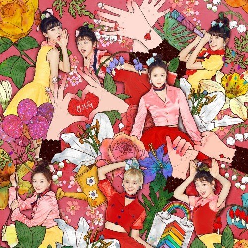 OH MY GIRL — Coloring Book cover artwork