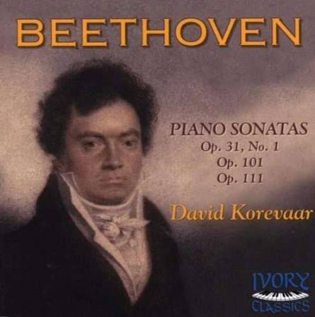 Ludwig Van Beethoven Piano Sonatas op.31,101,1 cover artwork