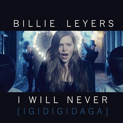 Billie Leyers I Will Never (igidigidaga) cover artwork