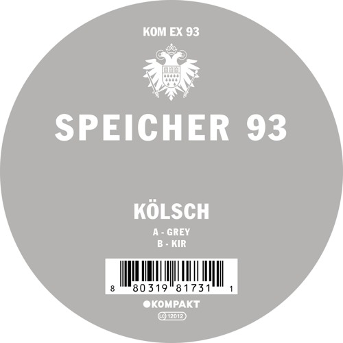 Kölsch Speicher 93 cover artwork