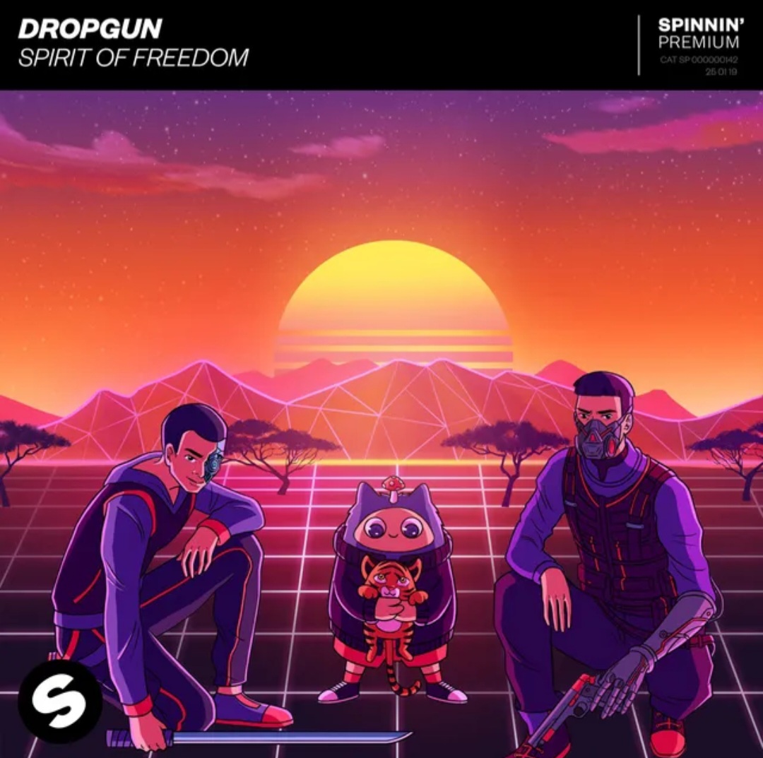 Dropgun — Spirit Of Freedom cover artwork