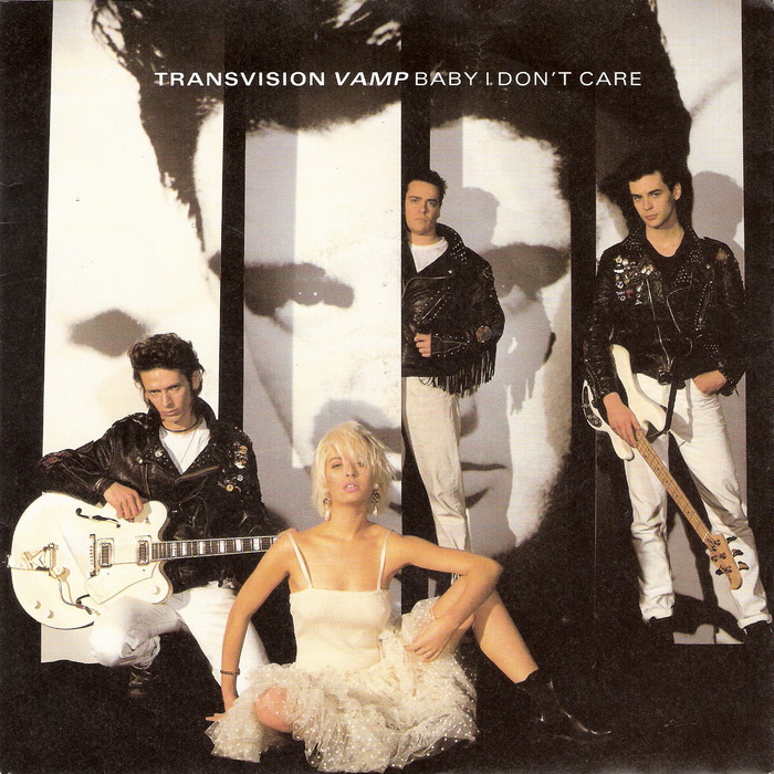 Transvision Vamp Baby I Don&#039;t Care cover artwork