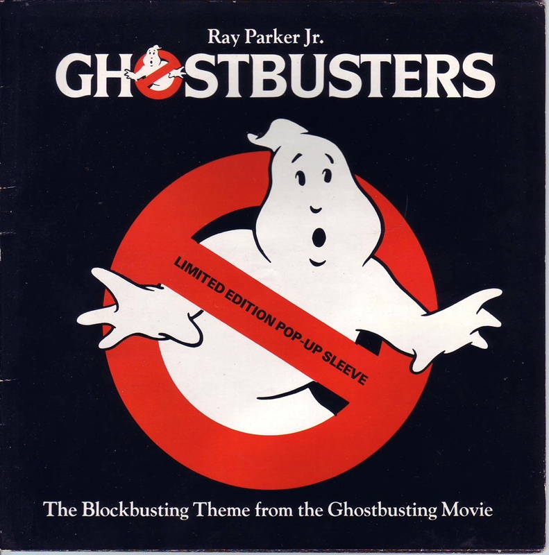 Ray Parker Jr. Ghostbusters cover artwork