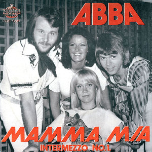 ABBA Mamma Mia cover artwork