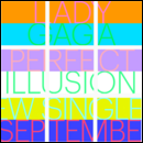 Lady Gaga Fake — Perfect Illusion (Ma-Ma-Pa-Pa-Pa) cover artwork