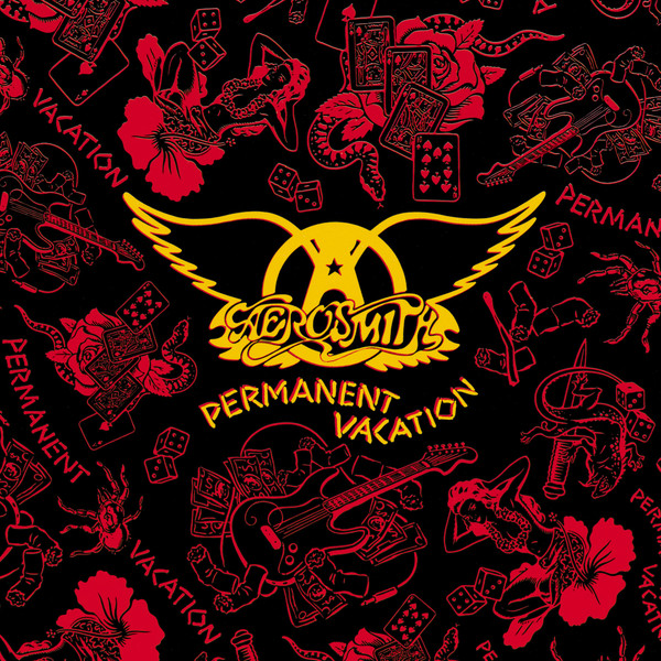 Aerosmith Permanent Vacation cover artwork