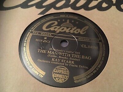 Kay Starr — The Man With The Bag cover artwork