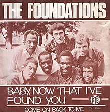 The Foundations — Baby, Now That I&#039;ve Found You cover artwork