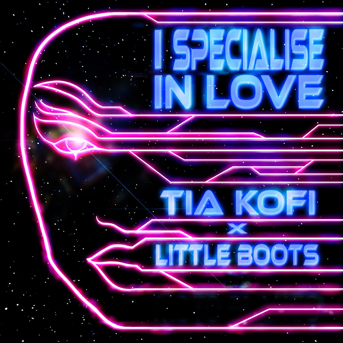 Tia Kofi & Little Boots I Specialise in Love cover artwork