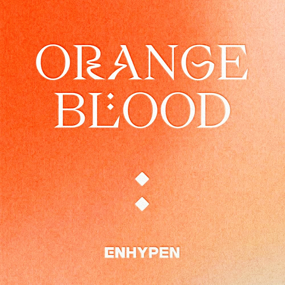 ENHYPEN ORANGE BLOOD cover artwork
