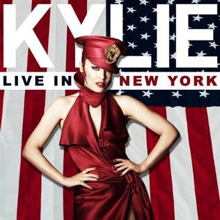 Kylie Minogue In Your Eyes (Live In New York) cover artwork