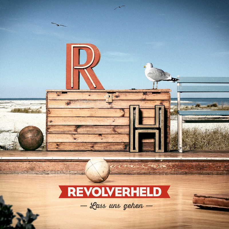 Revolverheld — Lass uns gehen cover artwork