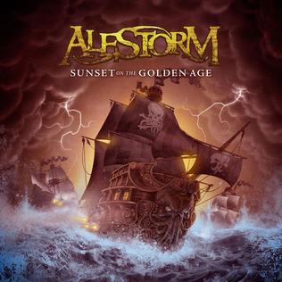 Alestorm Sunset on the Golden Age cover artwork