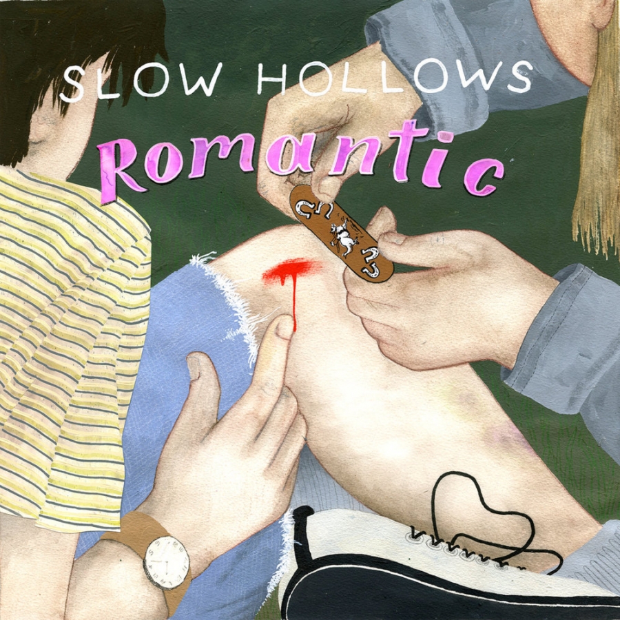 Slow Hollows — Again cover artwork