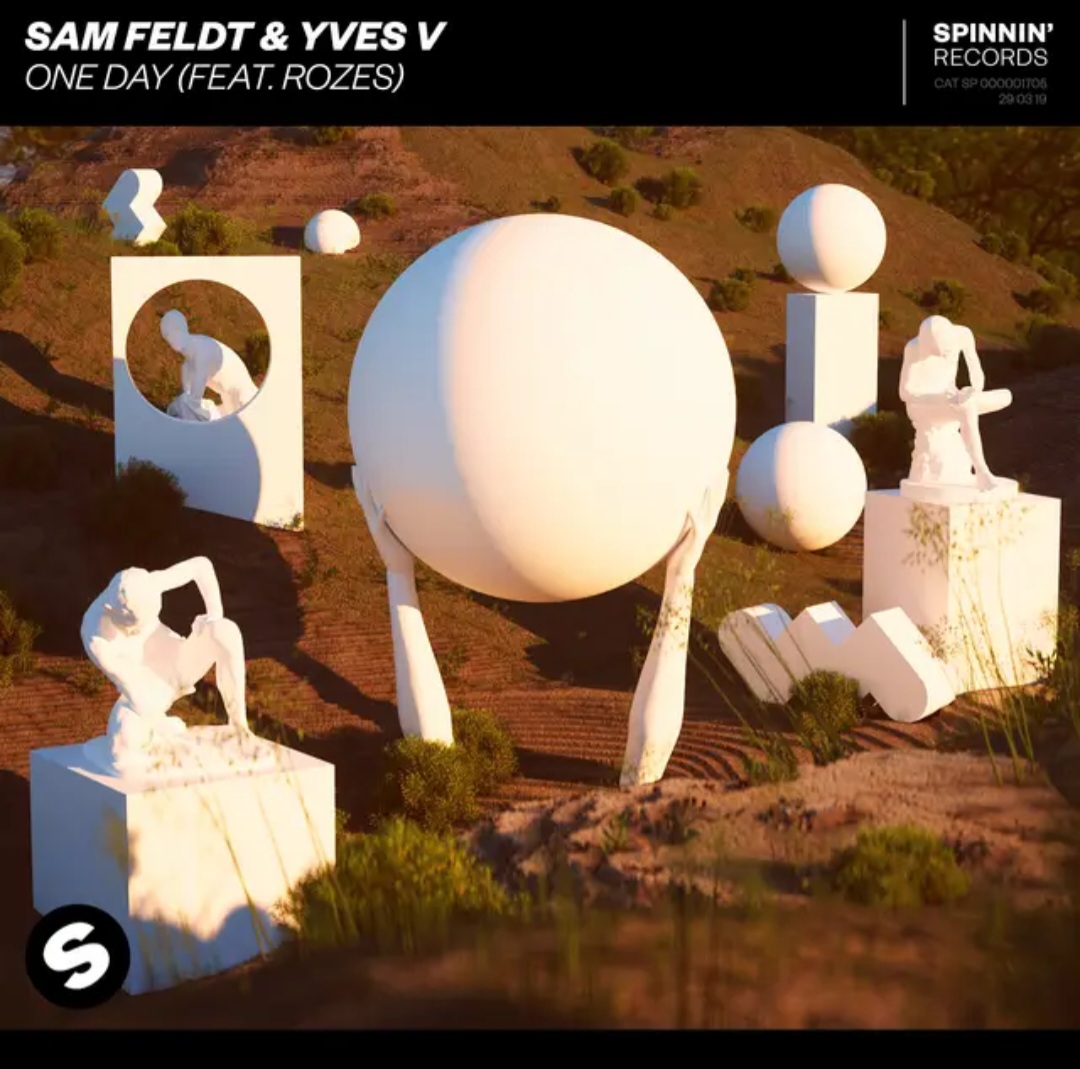 Sam Feldt & Yves V ft. featuring ROZES One Day cover artwork