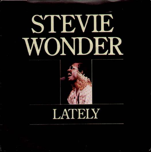 Stevie Wonder Lately cover artwork
