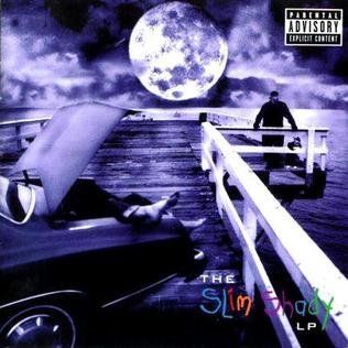 Eminem The Slim Shady LP cover artwork