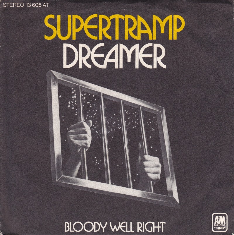 Supertramp Dreamer cover artwork
