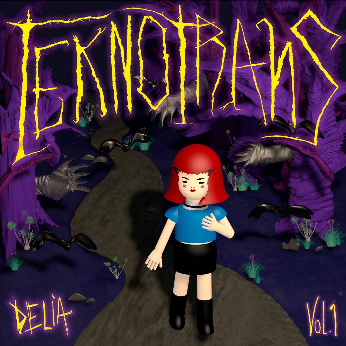 Delia Teknotrans, Vol. 1 - EP cover artwork