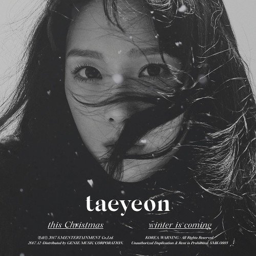 TAEYEON This Christmas - Winter Is Coming cover artwork