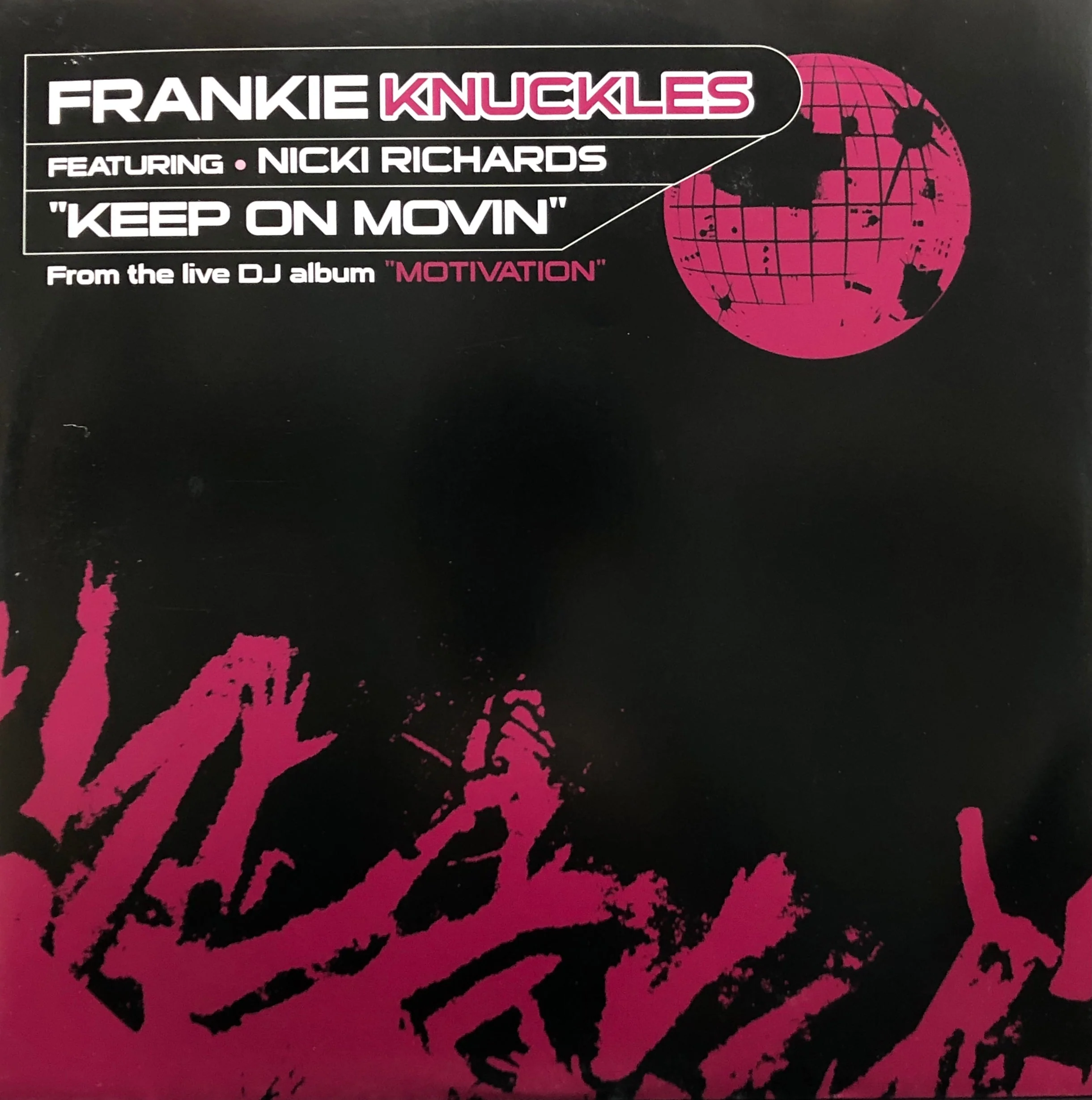 Frankie Knuckles featuring Nicki Richards — Keep On Movin&#039; cover artwork