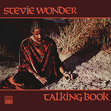 Stevie Wonder Talking Book cover artwork
