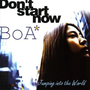 BoA Jumping Into The World cover artwork