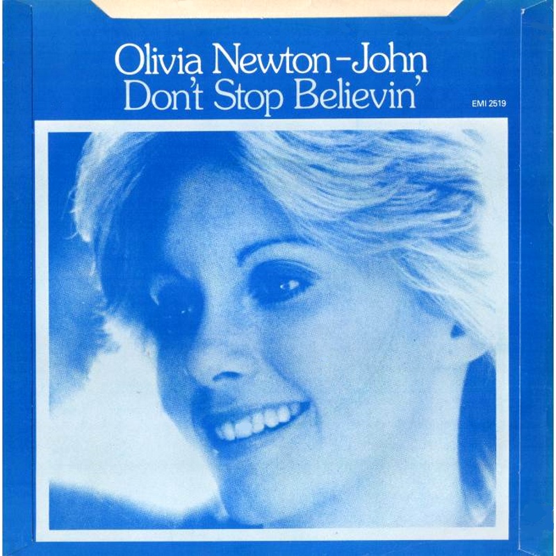 Olivia Newton-John — Don&#039;t Stop Believin&#039; cover artwork