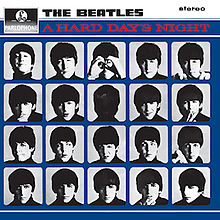 The Beatles — A Hard Day&#039;s Night cover artwork