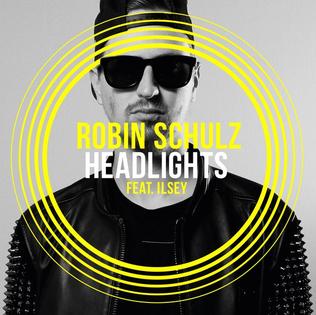 Robin Schulz ft. featuring Ilsey Headlights cover artwork