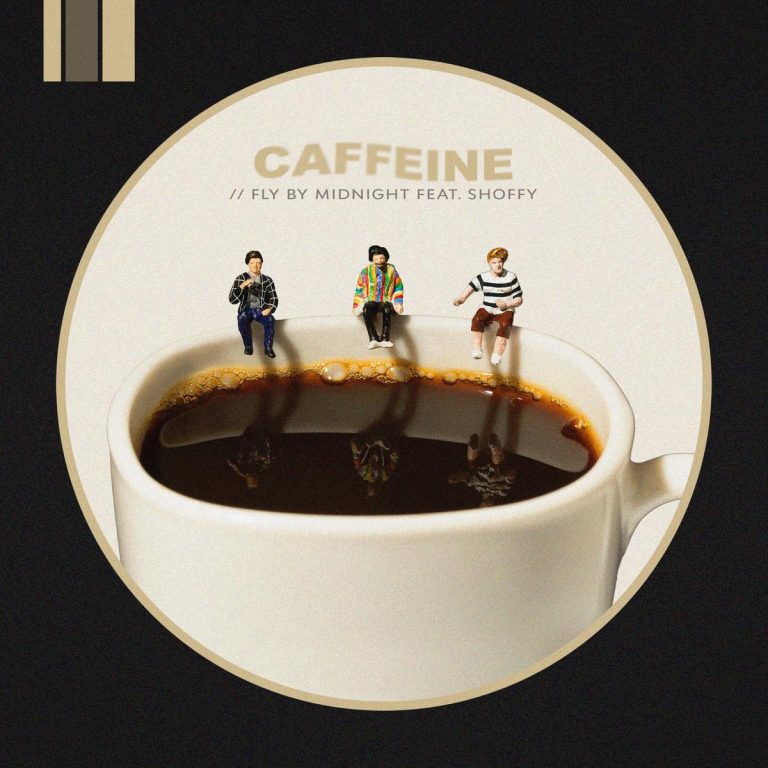Fly By Midnight featuring Shoffy — Caffeine cover artwork