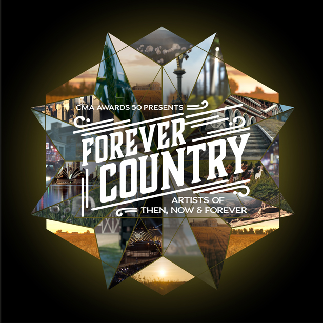 Artists of Then, Now &amp; Forever Forever Country cover artwork