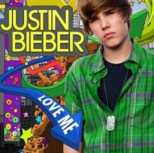 Justin Bieber — Love Me cover artwork