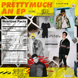 PRETTYMUCH — PRETTYMUCH an EP cover artwork