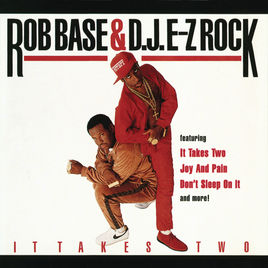 Rob Base &amp; D.J. E-Z Rock — Get on the Dance Floor cover artwork