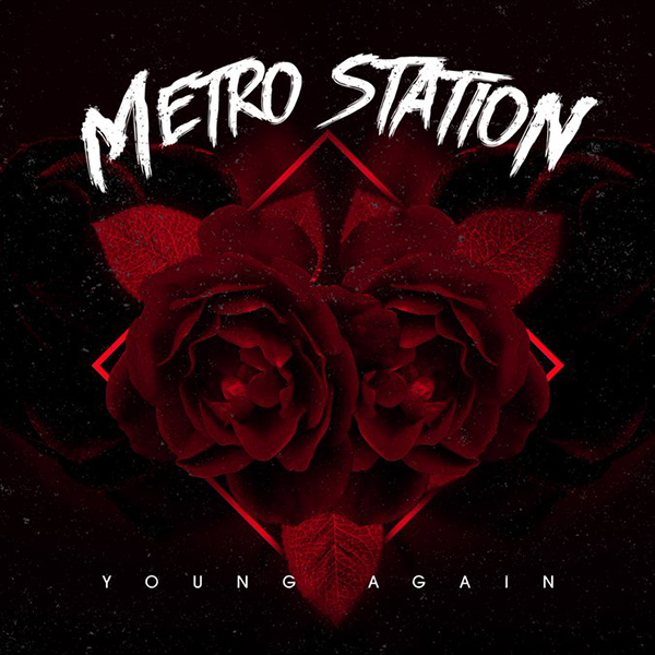 Metro Station Young Again cover artwork