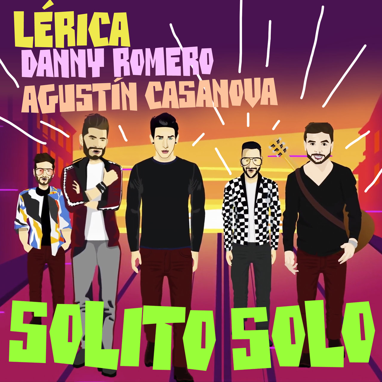 Lérica, Danny Romero, & Agustín Casanova — Solito Solo cover artwork